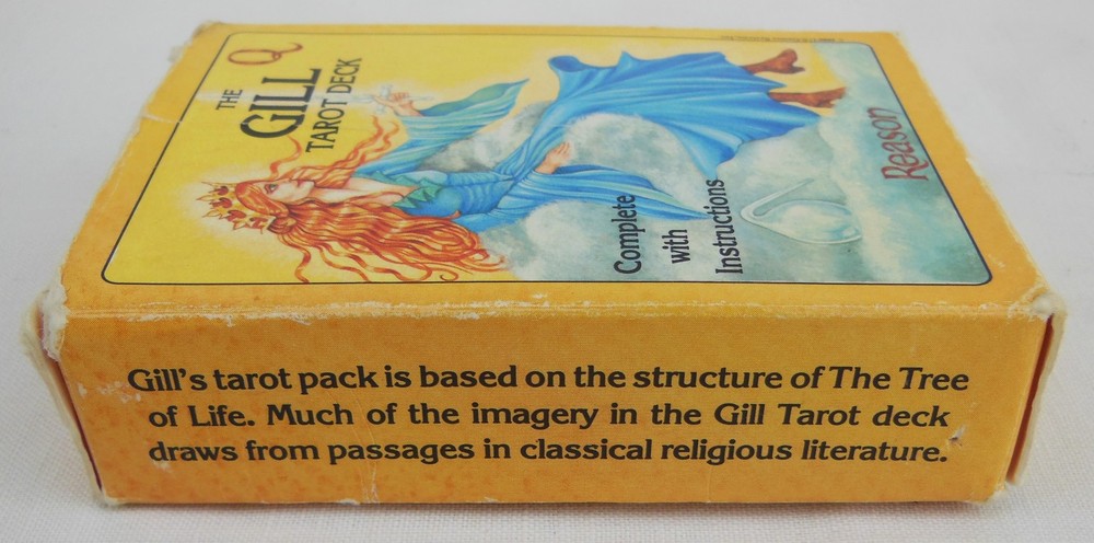 The GILL 78 Card TAROT Deck W/Instructions 1990