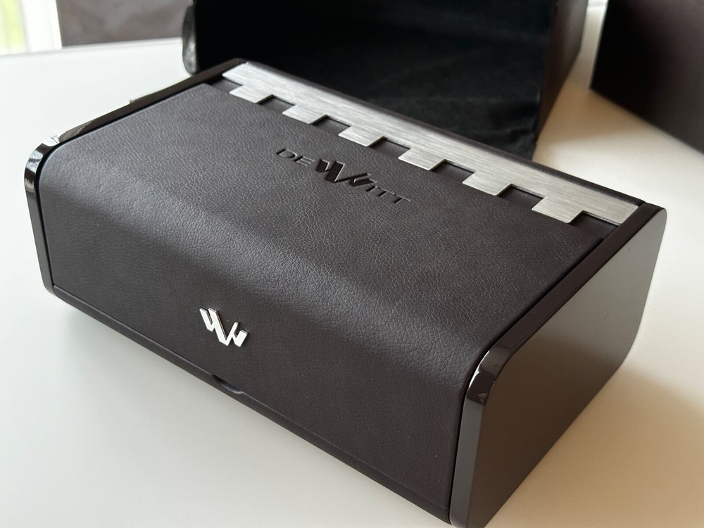 DeWitt Brown Leather & Wood, Watch Box