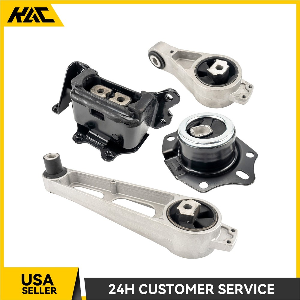 4Pcs Engine & Trans Mount Set Fits PT Cruiser 2001-2002 & 03-05 2.4L 2947