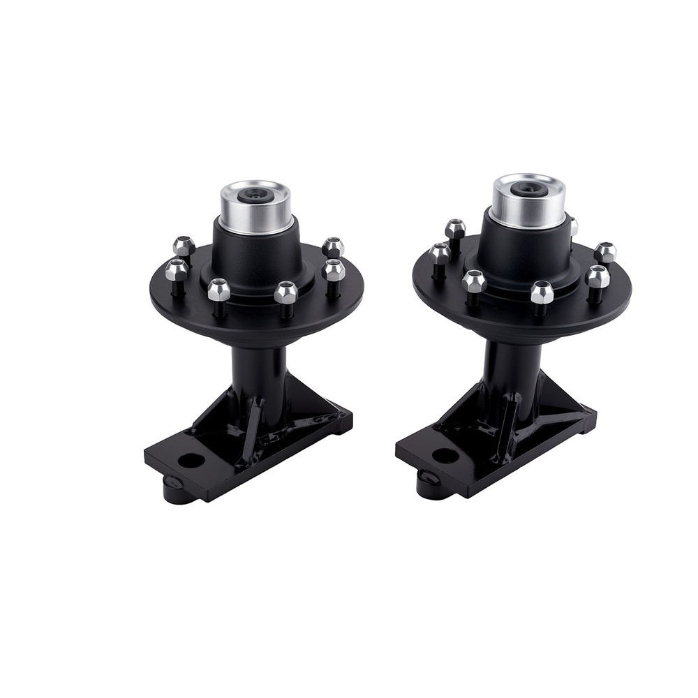 Container Wheel Assembly Kit for 8x6.5 Bolt Pattern Spindle Hub Set #42 Pair