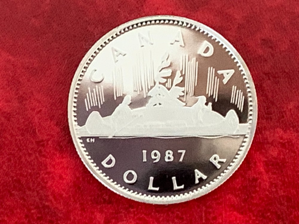 Canada 1 Dollar 1987 Proof Coin-Uncirculated