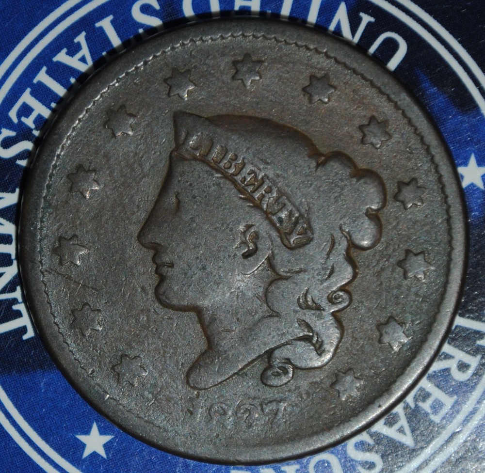 1837 Large Cent {{{C624