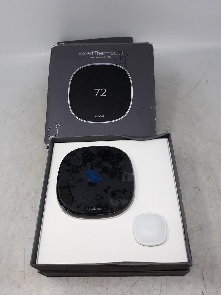 Ecobee SmartThermostat EB-STATE5-01 w/ Voice Control & SmartSensor