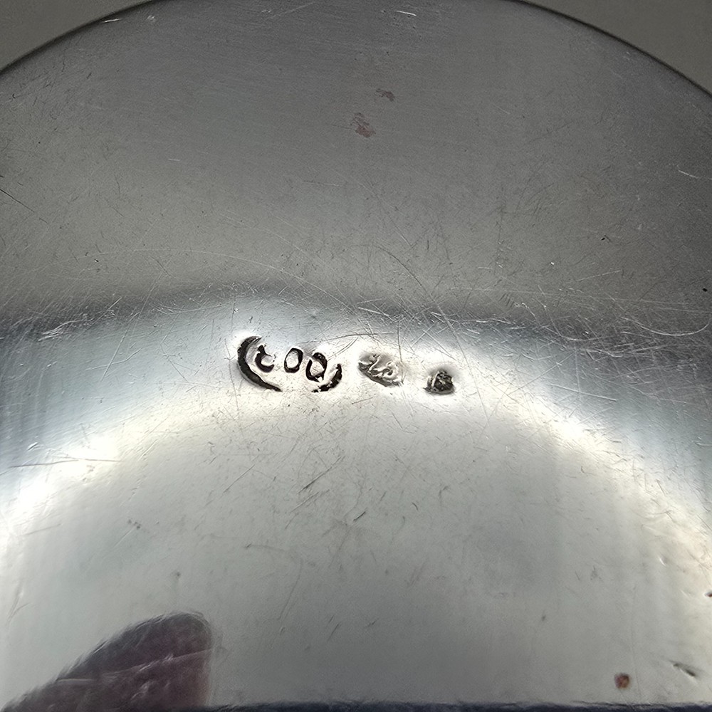 Antique Continental 800 Silver Vanity Box