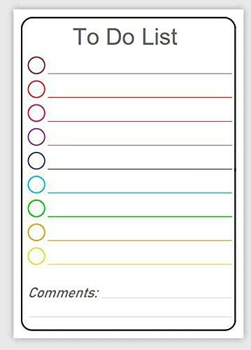 Easy to clean To Do list