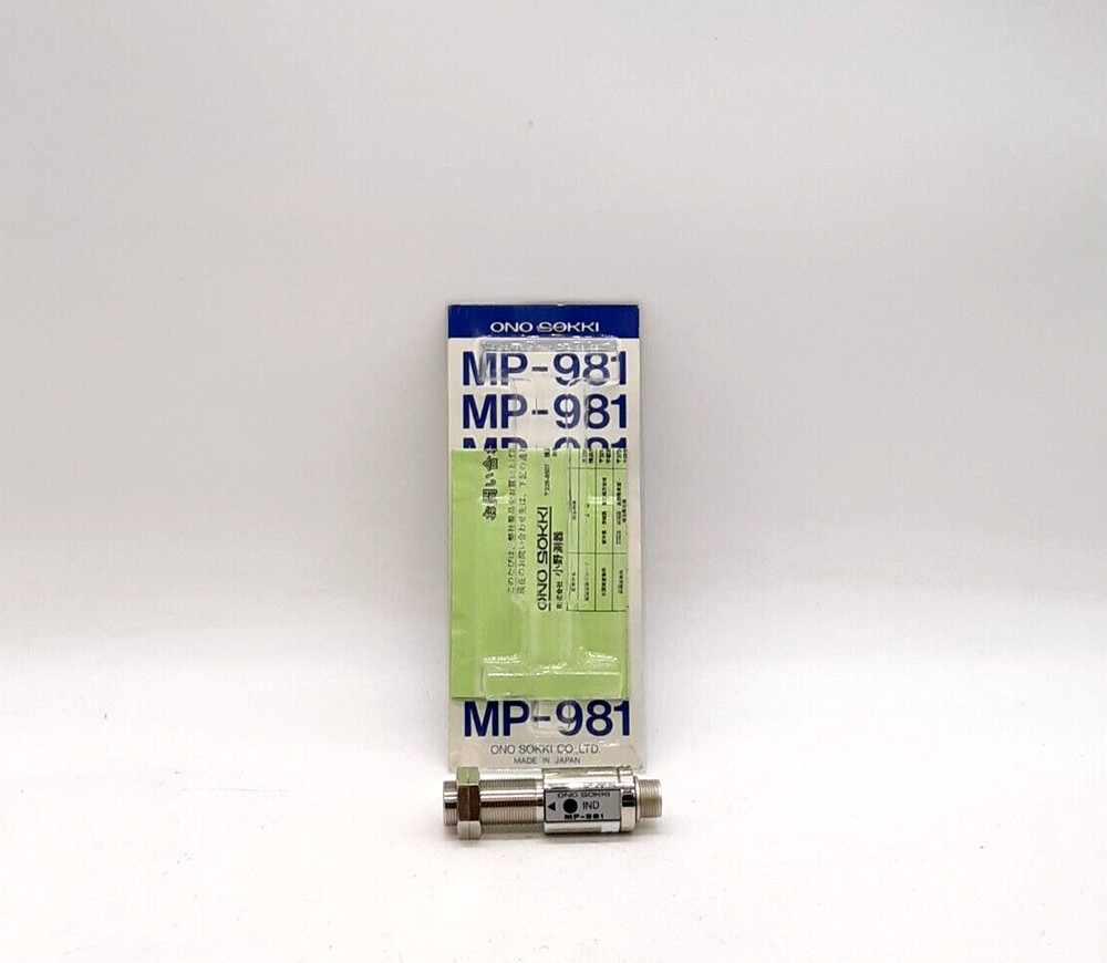 Ono Sokki MP-981 Electromagnetic Rotation Detector