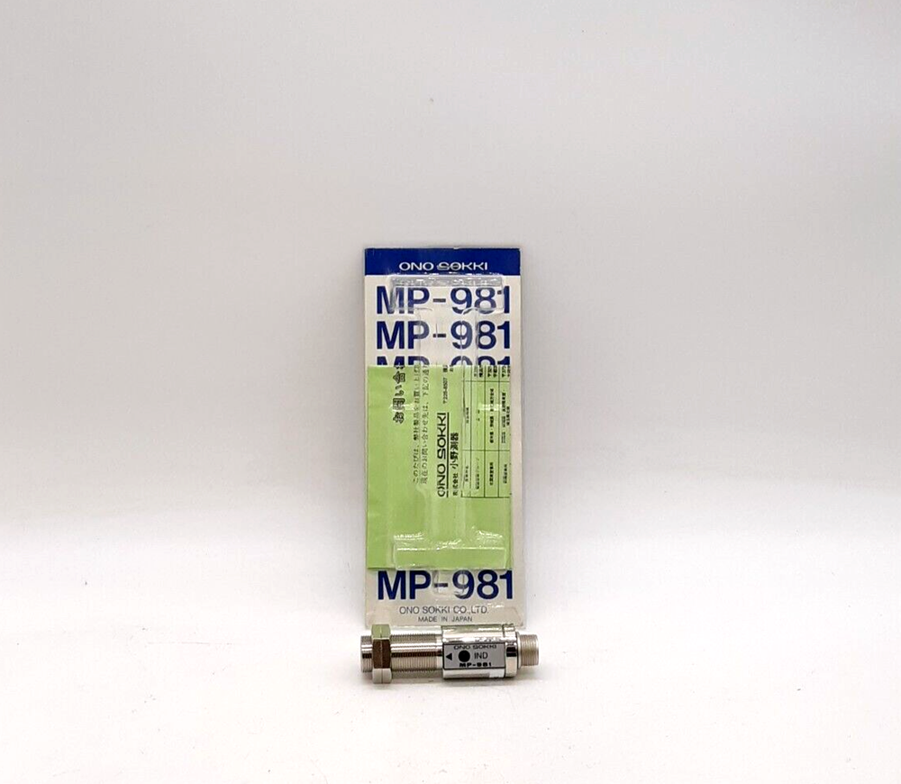 Ono Sokki MP-981 Electromagnetic Rotation Detector