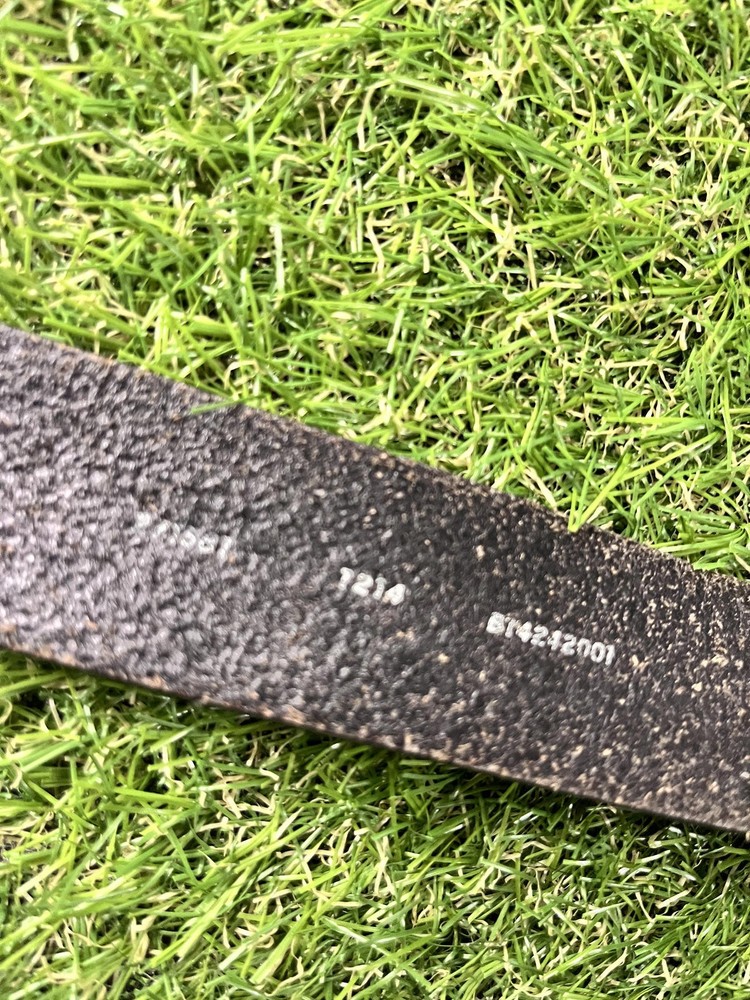 Fossil Black Leather Belt Size 40 M