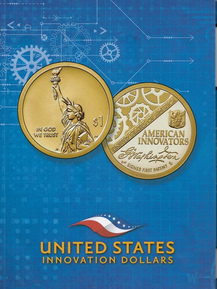 Whitman Innovation Dollar Date Set Folder Vol. I 2018-2025 P&D Mints Storage NEW