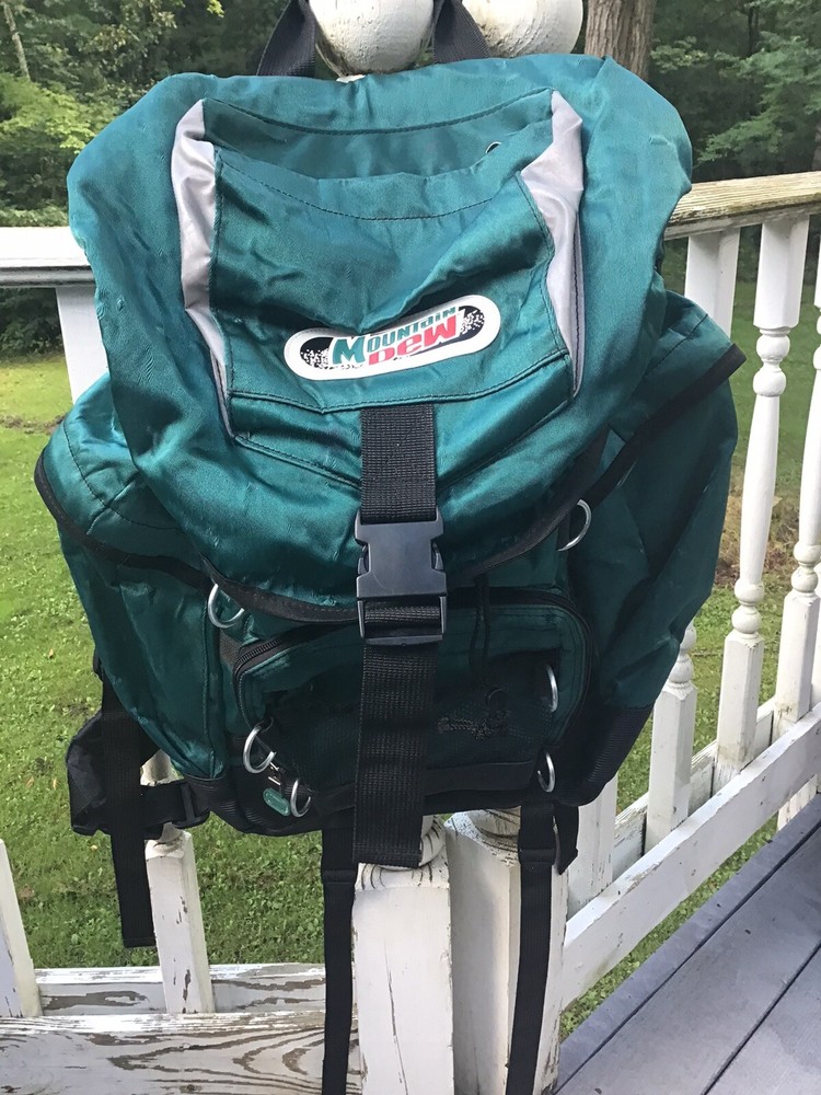 Mountain Dew Green Large Backpack ( Pre Owned)