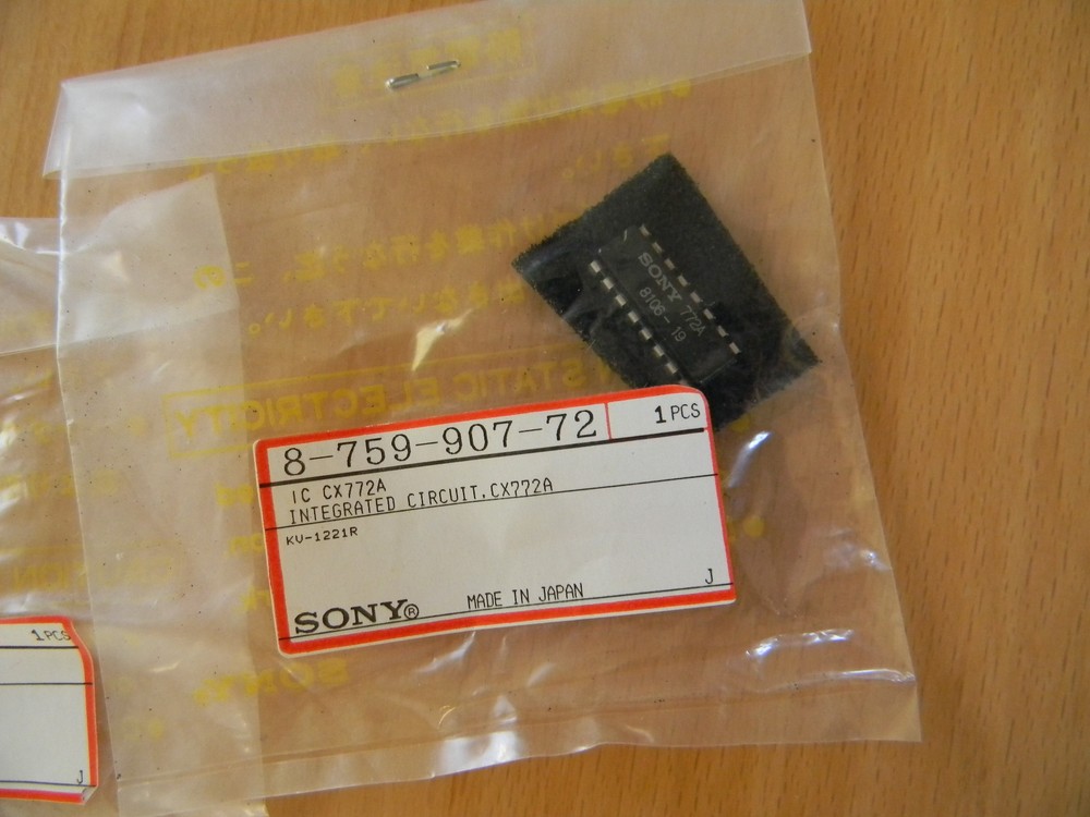 CX772A Integrated Circuits IC 2 Pieces