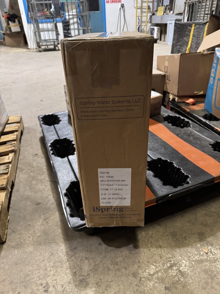 iSpring Ro Reverse Osmosis Water Filtration System - RO500AK-BN - NEW