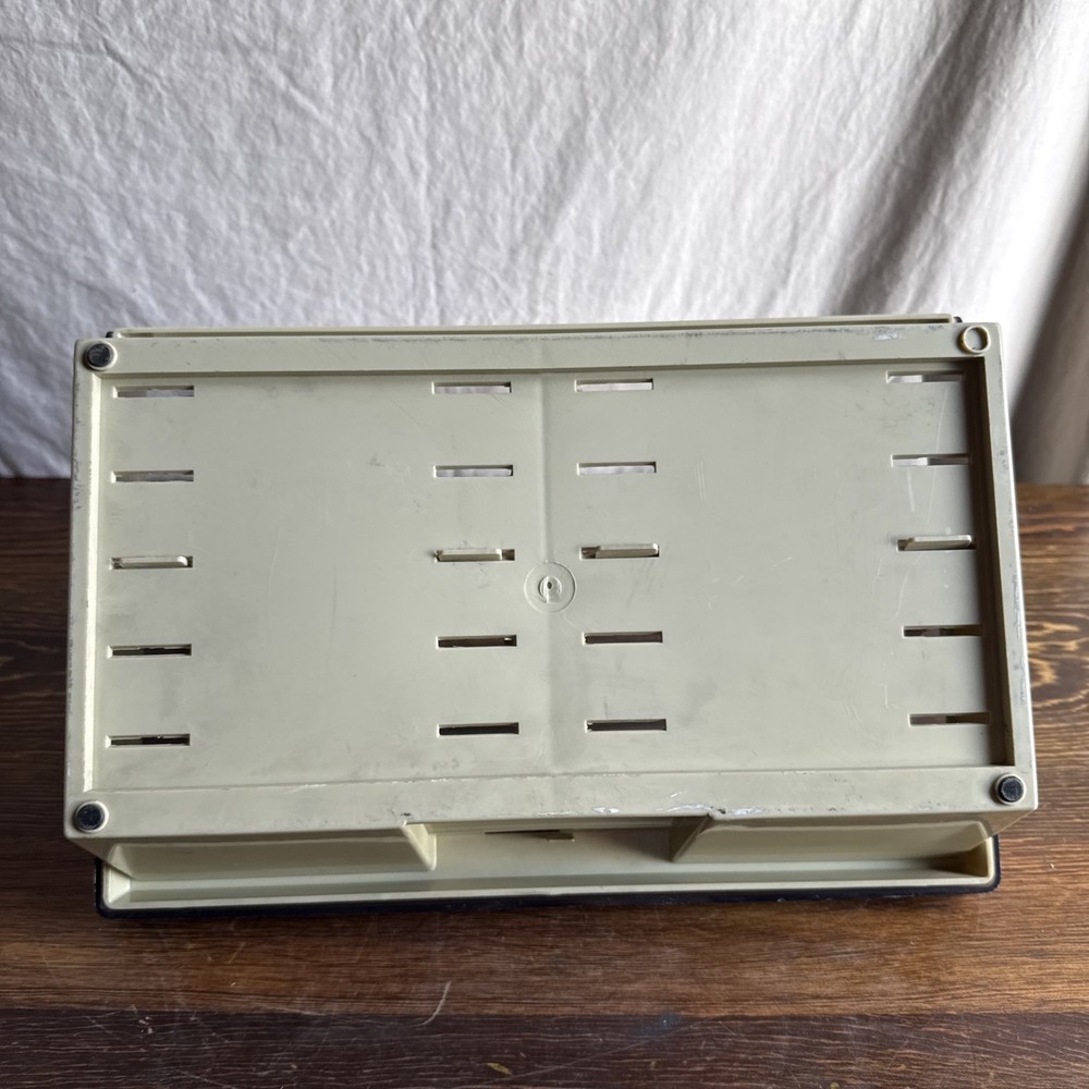 Vintage Floppy Disk Case Storage