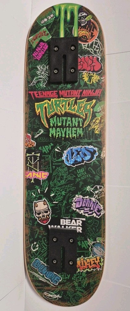 Bear Walker Tmnt Skateboard Skate Deck Ninja Turtles Mayhem