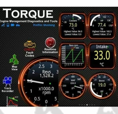 ELM327 OBD2 Code Reader Bluetooth Auto Interface Adapter Diagnostic Scanner Tool