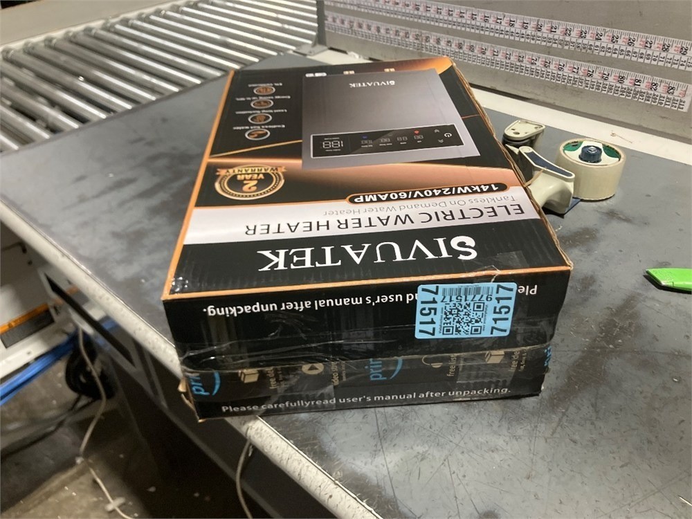 14kW Tankless Water Heater 240V On Demand LED 2 Point Use Compact