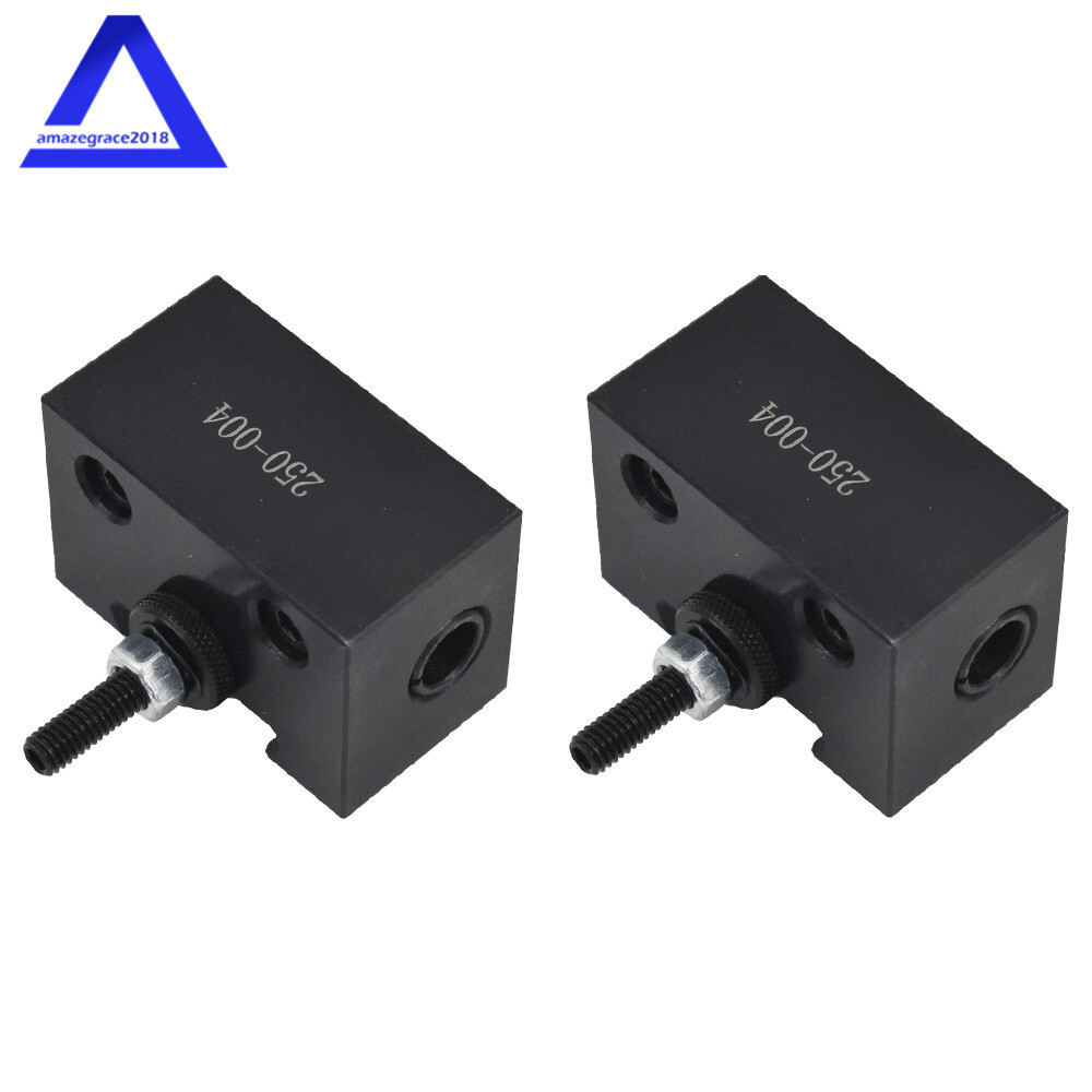 2Pcs Quick Change Heavy Duty Boring Bar Tool Post Holder OXA #4 250-004
