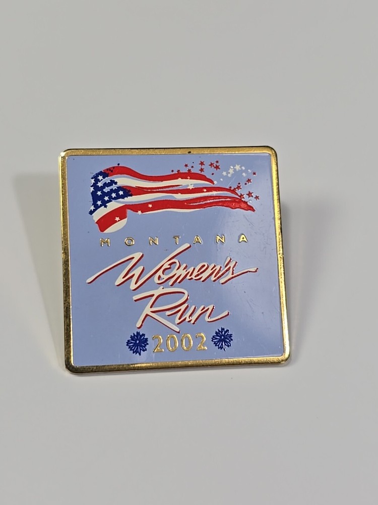 Montana Women's Run 2002 Lapel Pin