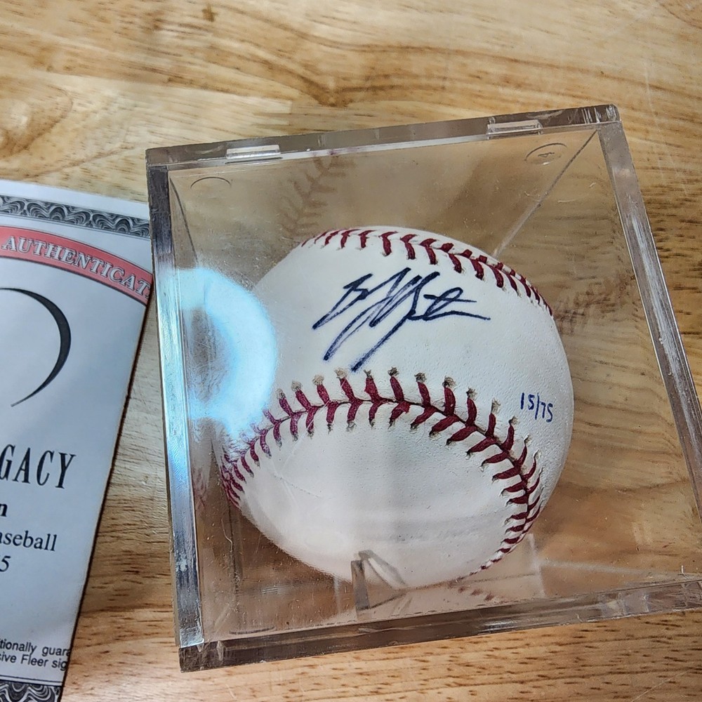 BJ Upton Signed Official Major League Baseball JSA