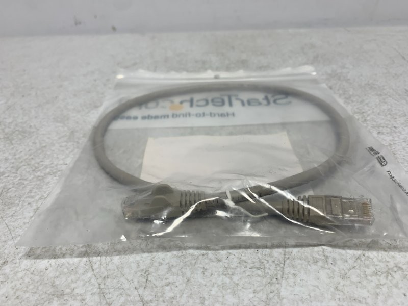 Startech N6PATCH2GR Ethernet Cable 2' Cat6 Gray RJ45
