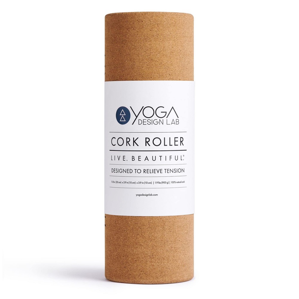 Yoga Design LAB Cork Roller - Release Tight Muscles, Improve Circulation