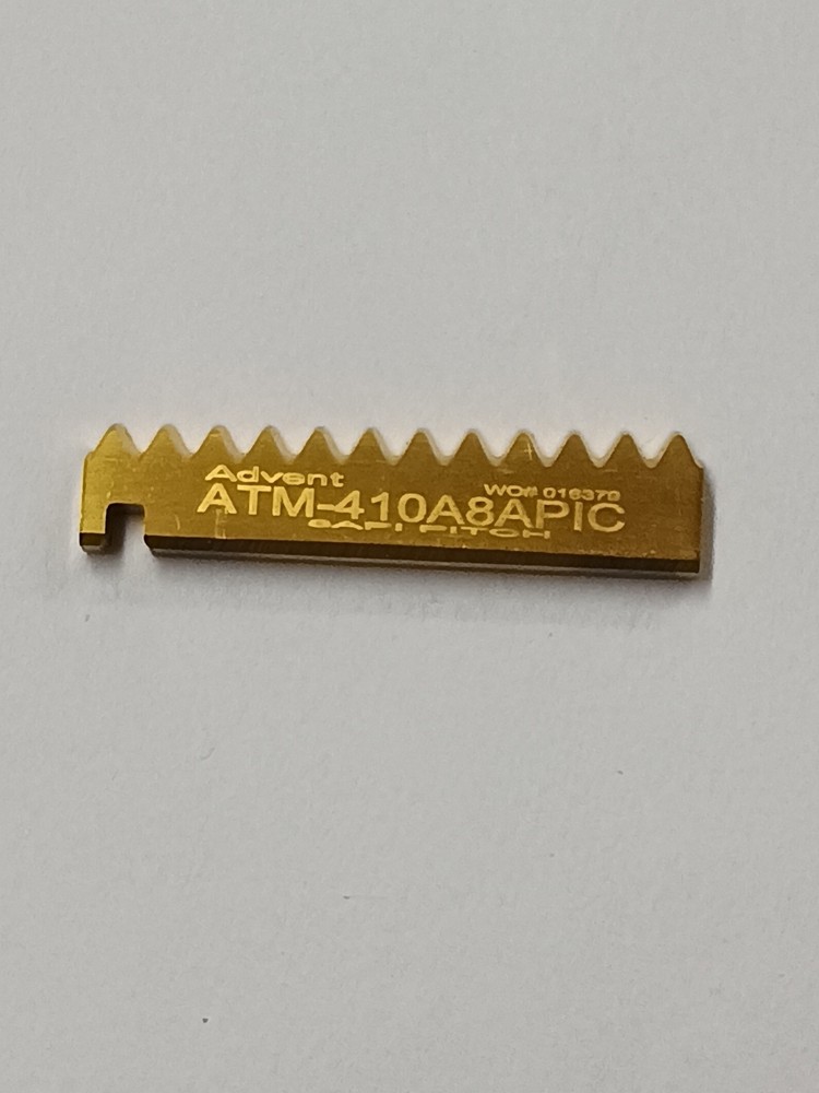 Carbide Thread Mill Inserts ATM420A8APIC TiN Advent Tool