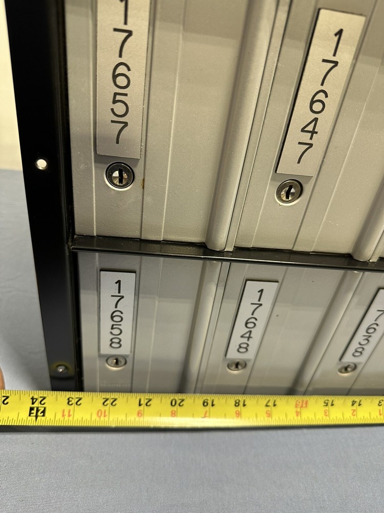 Salsbury 2230 Aluminum Mailbox 30 Doors Standard System Rear Loading Private Acc