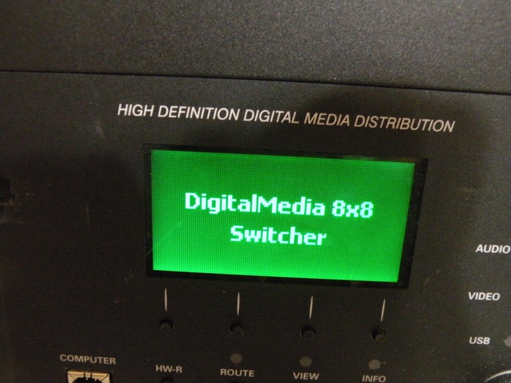 Crestron DM-MD8x8, High Definition Digital Media Distribution, Matrix Switcher
