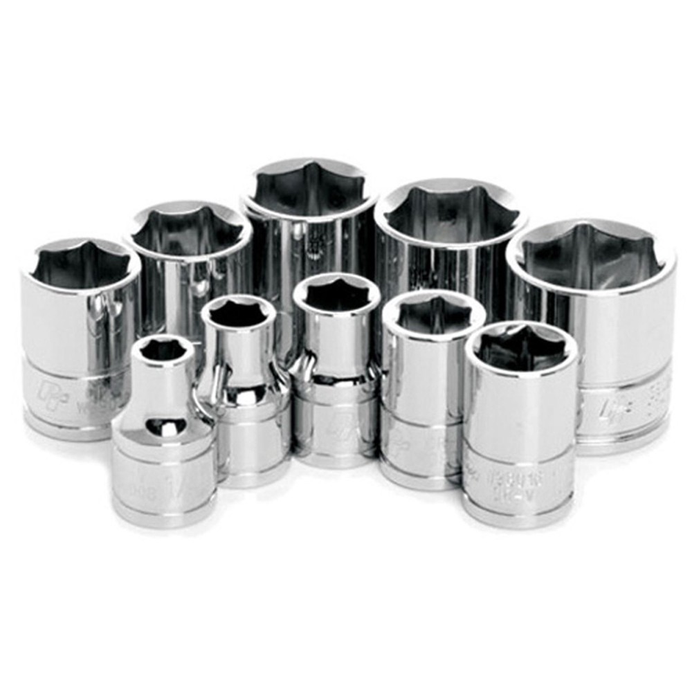 Performance Tool 3/8" DR SAE Socket Set - 10-Piece W38002