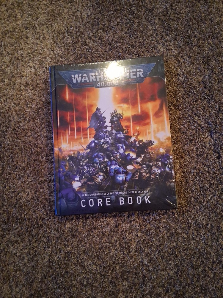 Warhammer 40k Core Rules Book, Still In Plastic Wrap. 10th Edition