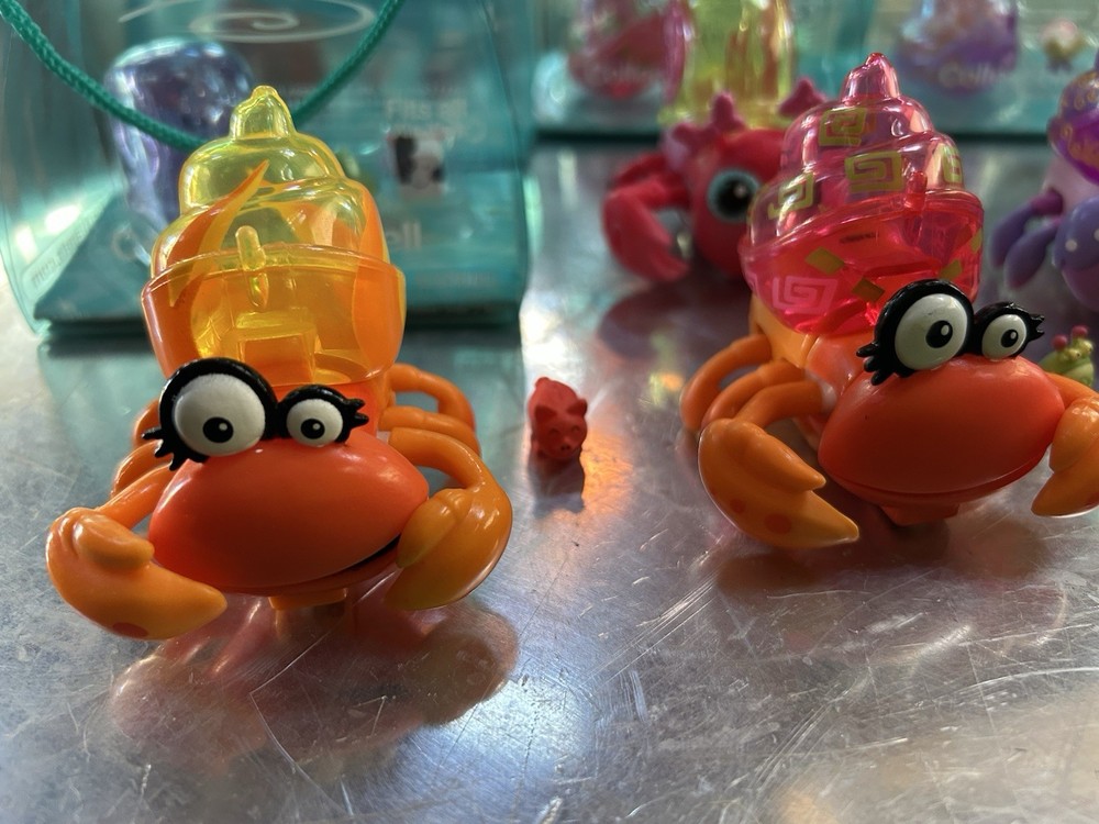 Xia-Xia Pets Lot Crab Snail Accessories Shells