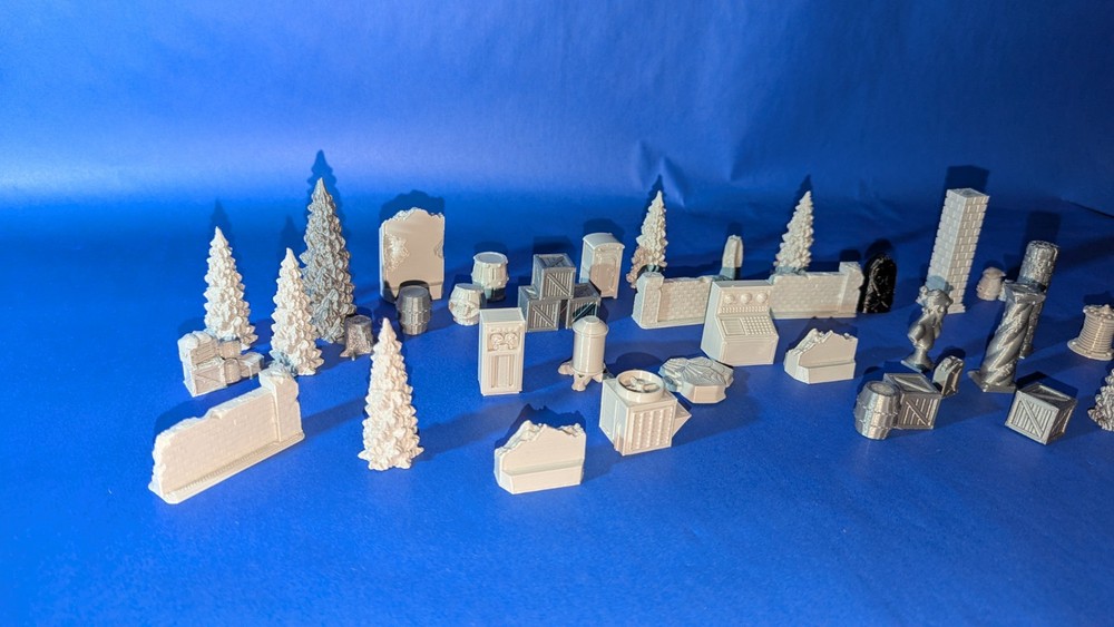 204 Pieces of scatter terrain bundle