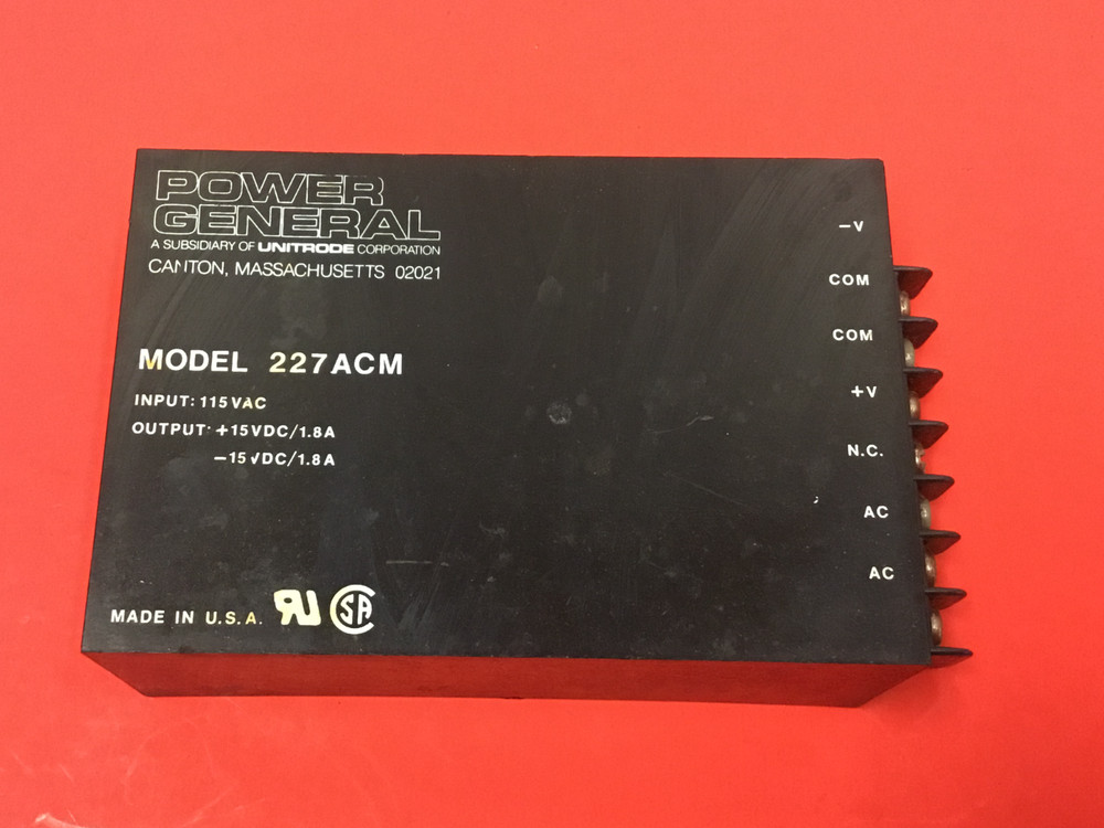 Unitrode Power General - 227 ACM