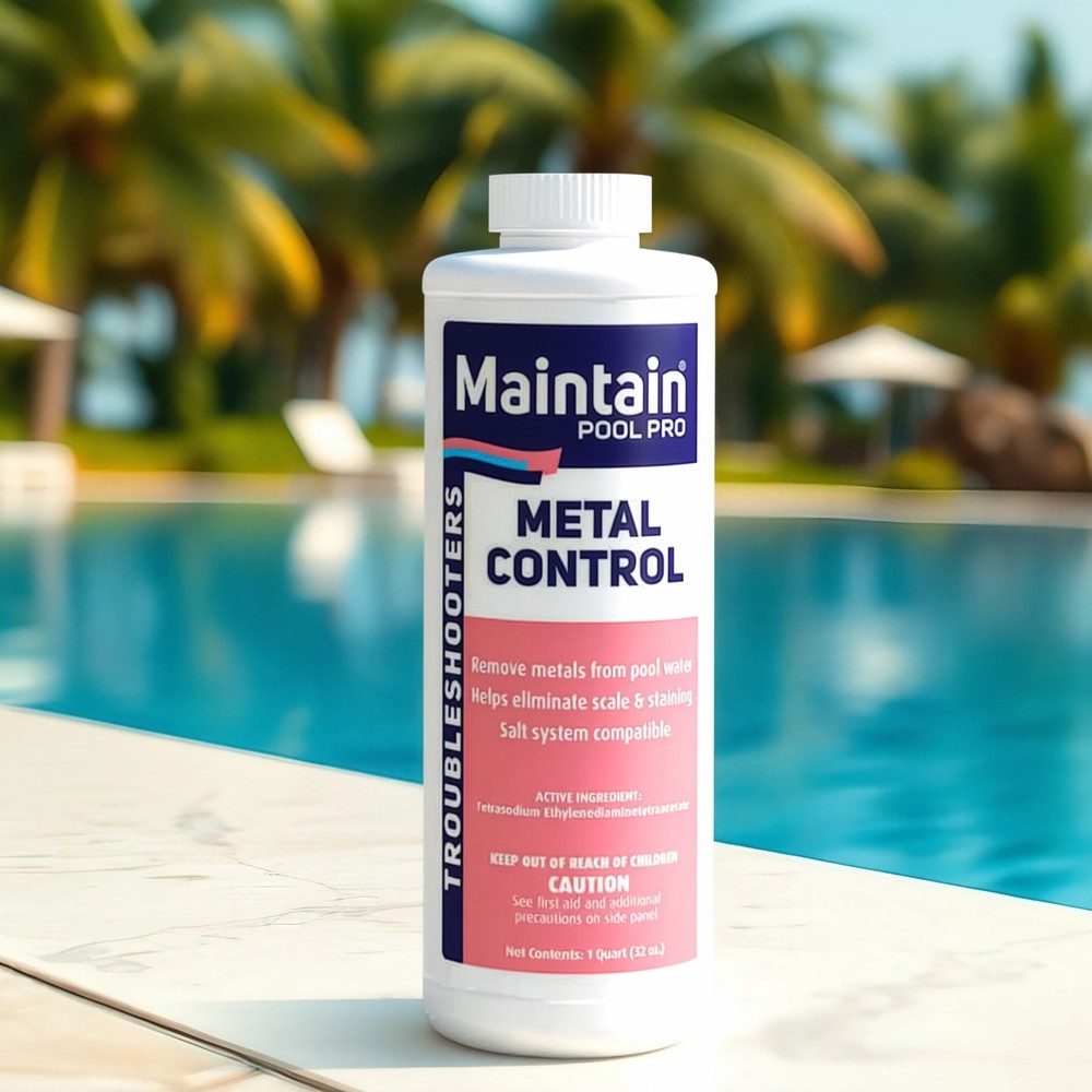 Maintain Pool Pro Metal Control - 1 Quart