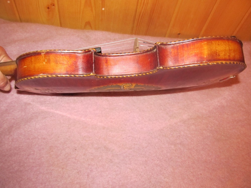 Antique Ornate German Made? Violin 4/4