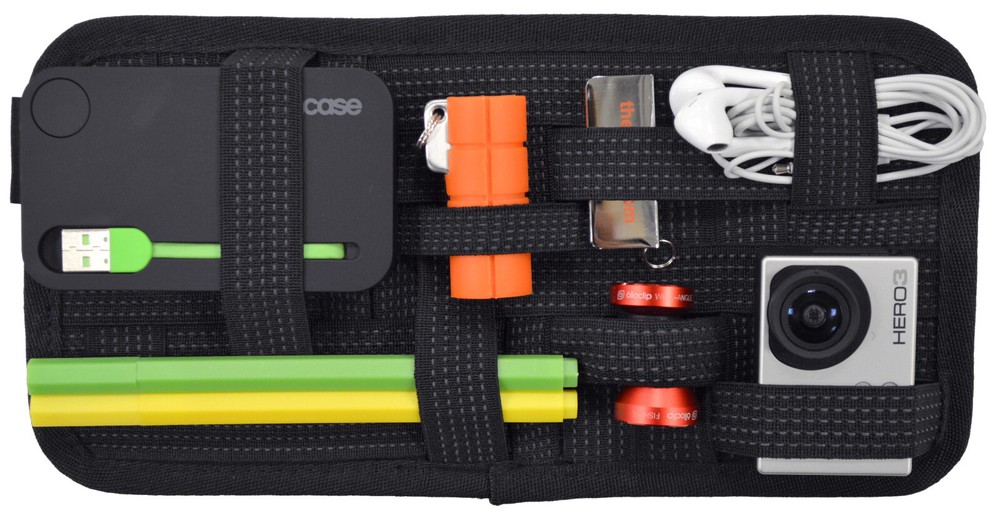 GRID-IT!® Organizer Small 10.25"x5.125" CPG5BK Rubberized System for Gadgets