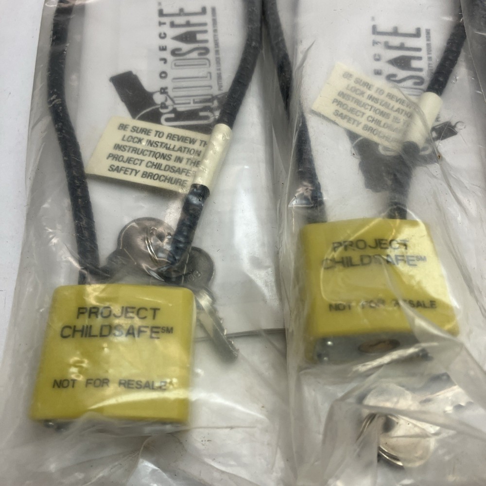 Child Safe Cable Lock And Keys