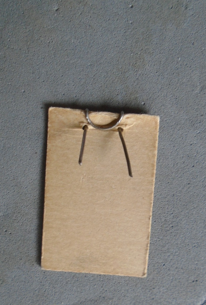 Third War Loan cardboard pin, dated 1943