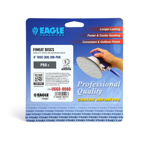 Eagle Abrasives 6” PSA Discs