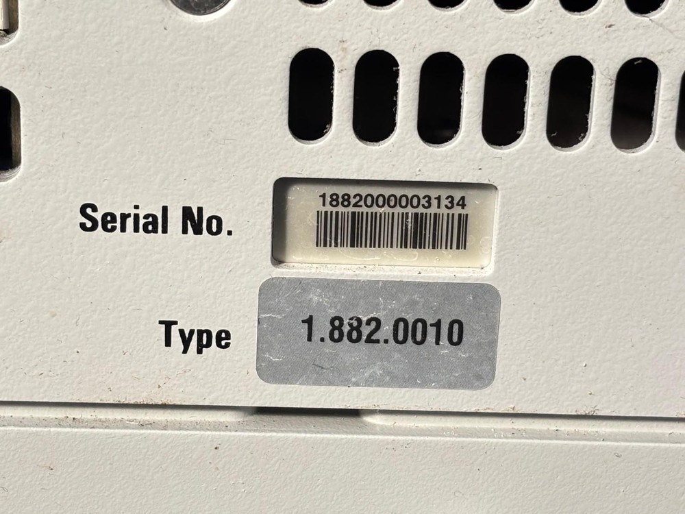 Metrohm 882 Compact IC Plus - Type: 1.882.0010 Ion Chromatograph HPLC