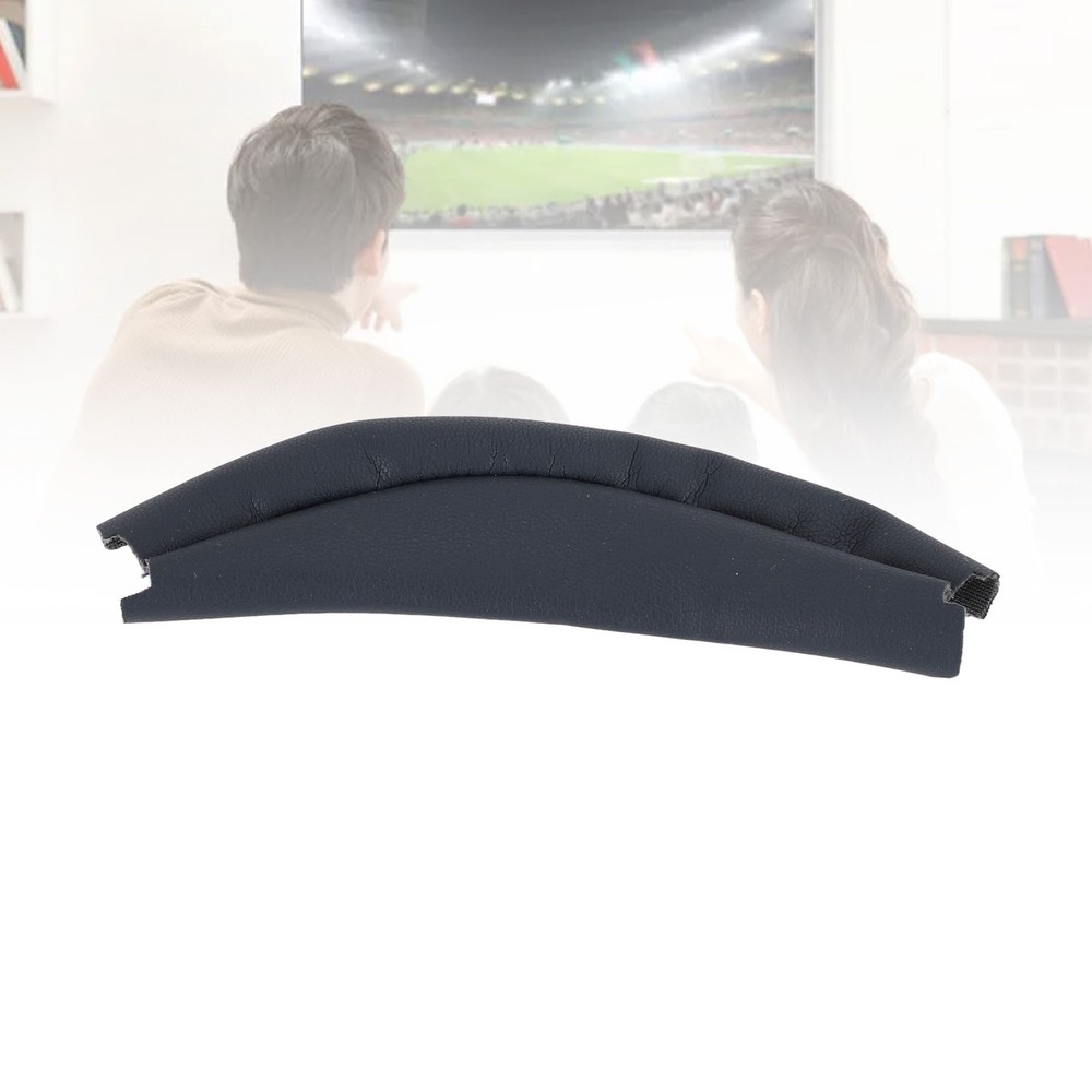 2PCS Replacement Headband Pad Protein Leather High Elasticity Headband Cush Part