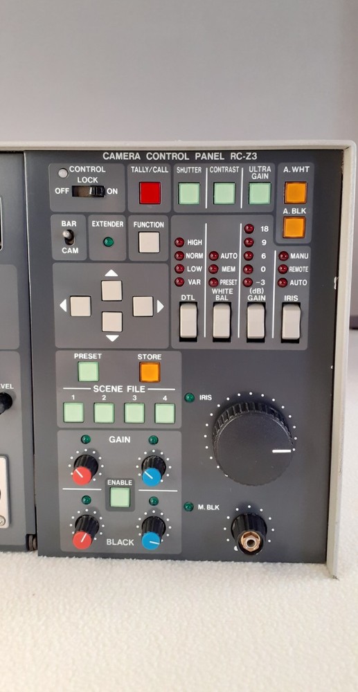 Hitachi Triax Base Station TU-Z3 & Camera Control Panel RC-Z3