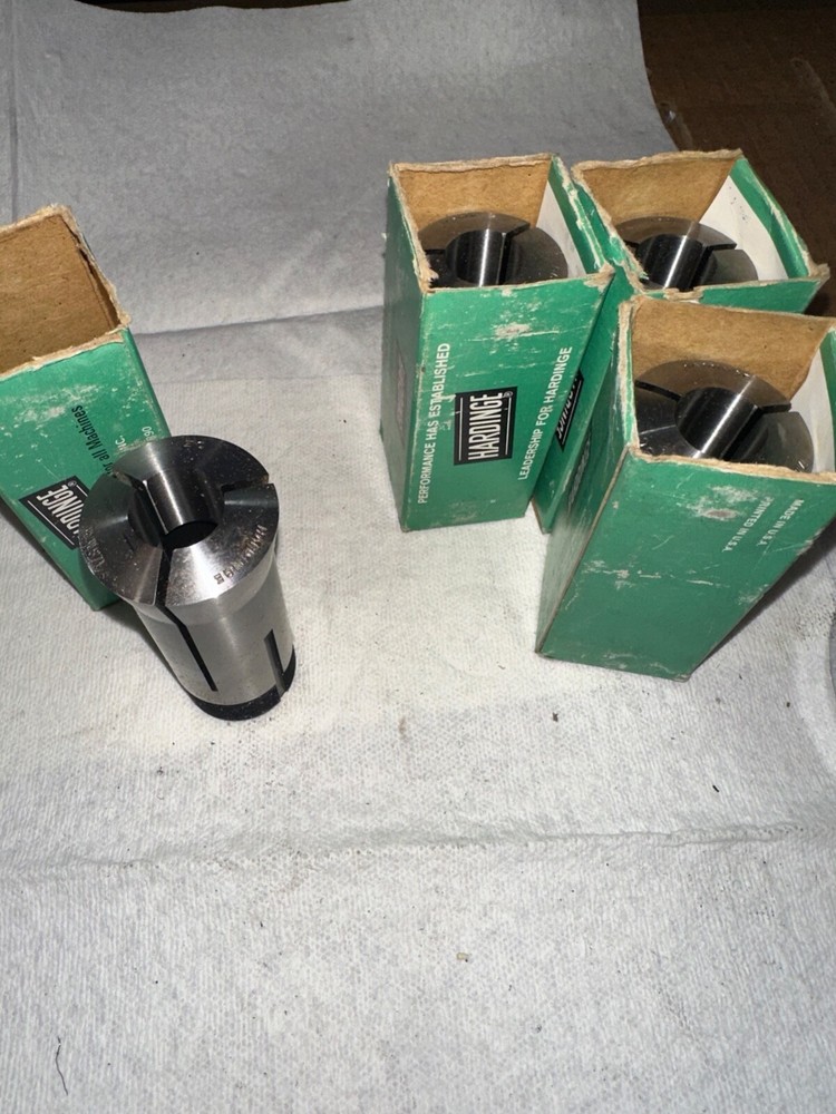 Hardinge 5C Collets Quantity  4   17.5MM