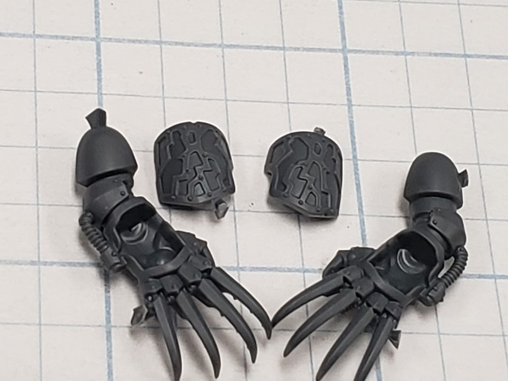 40k Chaos Space Marines Bits Murderwing Raptor Kill Team Lightning Claws C16