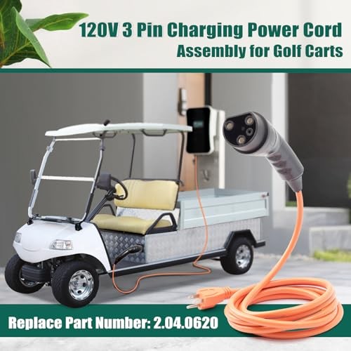 ST-031016-PT Charging Power Cord Replacement for Evolution ICON EV Golf