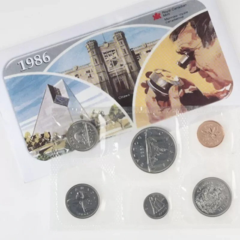 1986 CANADA  PROOF LIKE UNCIRCULATED COIN SET