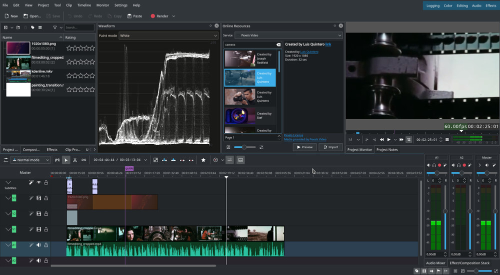 Professional Video Editing Software Suite 2025 | 3-in-1 Pro Program Windows Mac