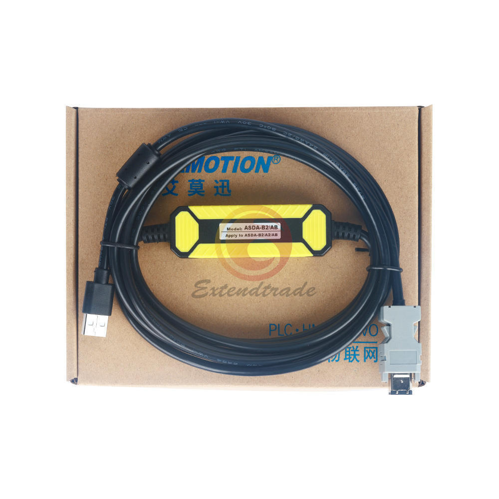 ASDA-B2/AB For Delta Servo Driver Programming Cable CN3/4 NEW