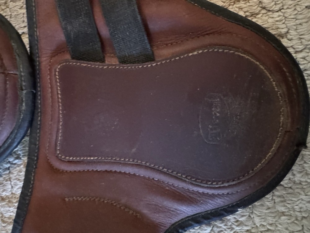 Beval Leather Fetlock Boots Buttery Soft - Size 3