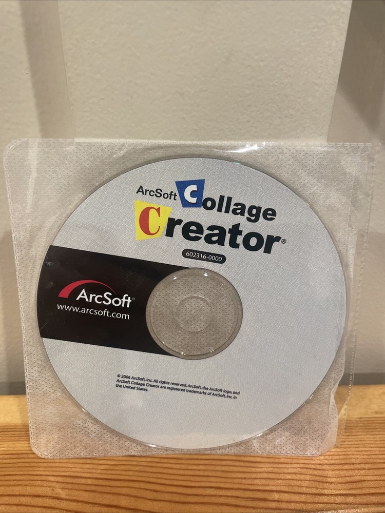 2006 ArcSoft Collage Creator 602316-0000